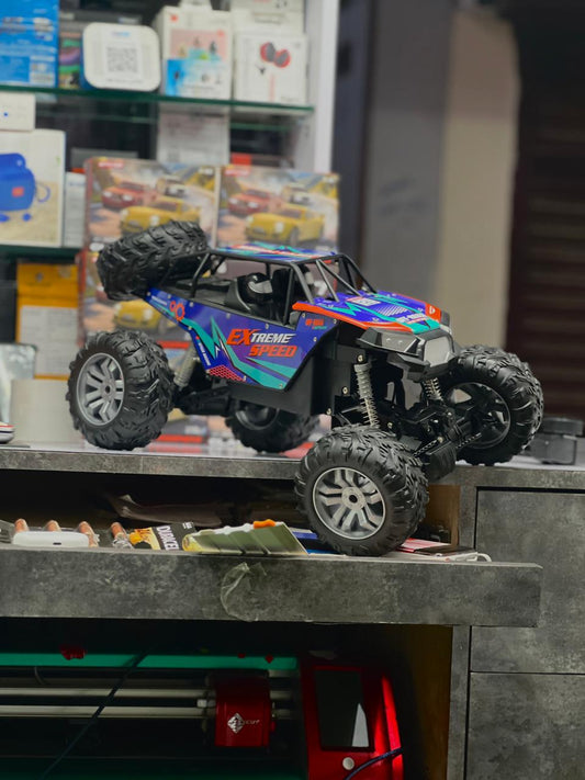 1:8 4WD RC Monster Truck | Dual Motor, All-Terrain Off-Road Car