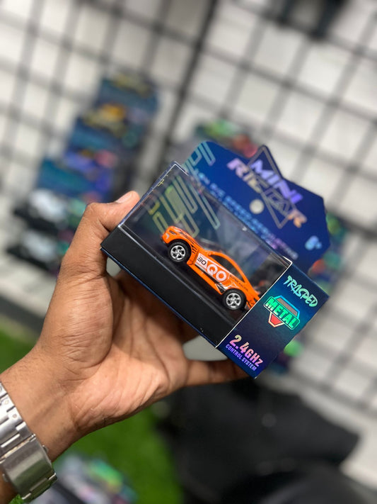 BMW M4 GT3 Mini Diecast RC Car | Remote & App Control, 3 Speed Modes, Drift Mode