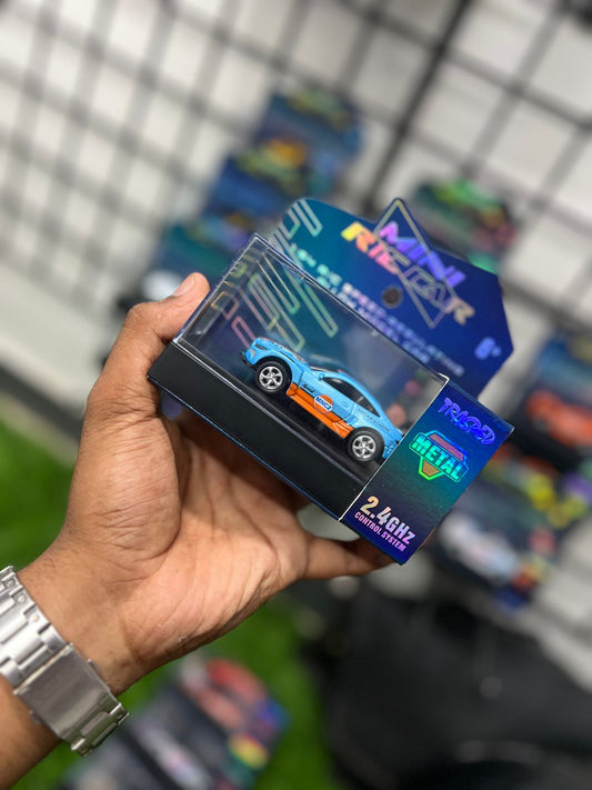 BMW M4 GT3 Mini Diecast RC Car | Remote & App Control, 3 Speed Mode