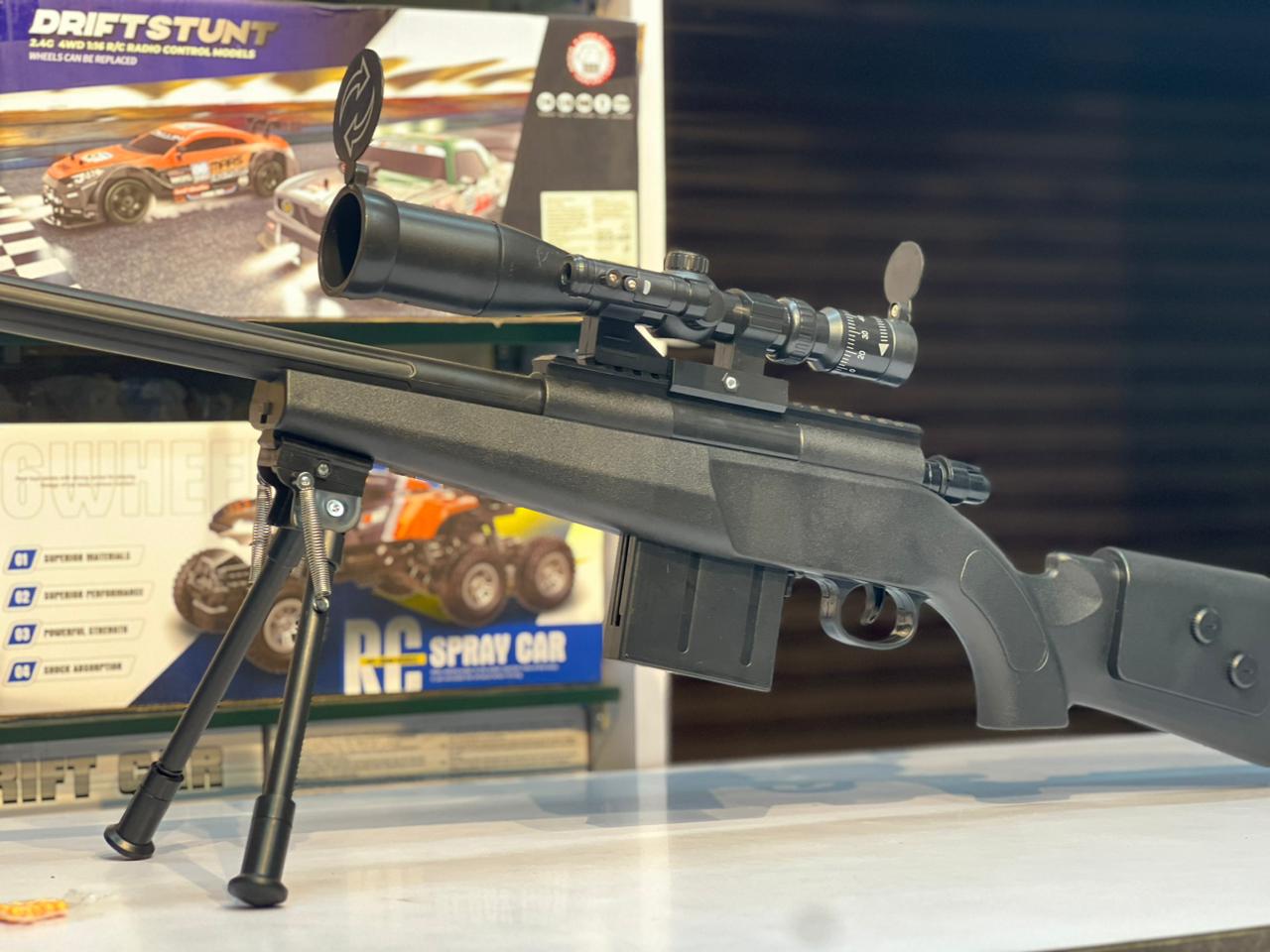 M24 Sniper Toy Gun with 32X Scope – Ultra Realistic Bolt-Action Design for Kids & Collectors