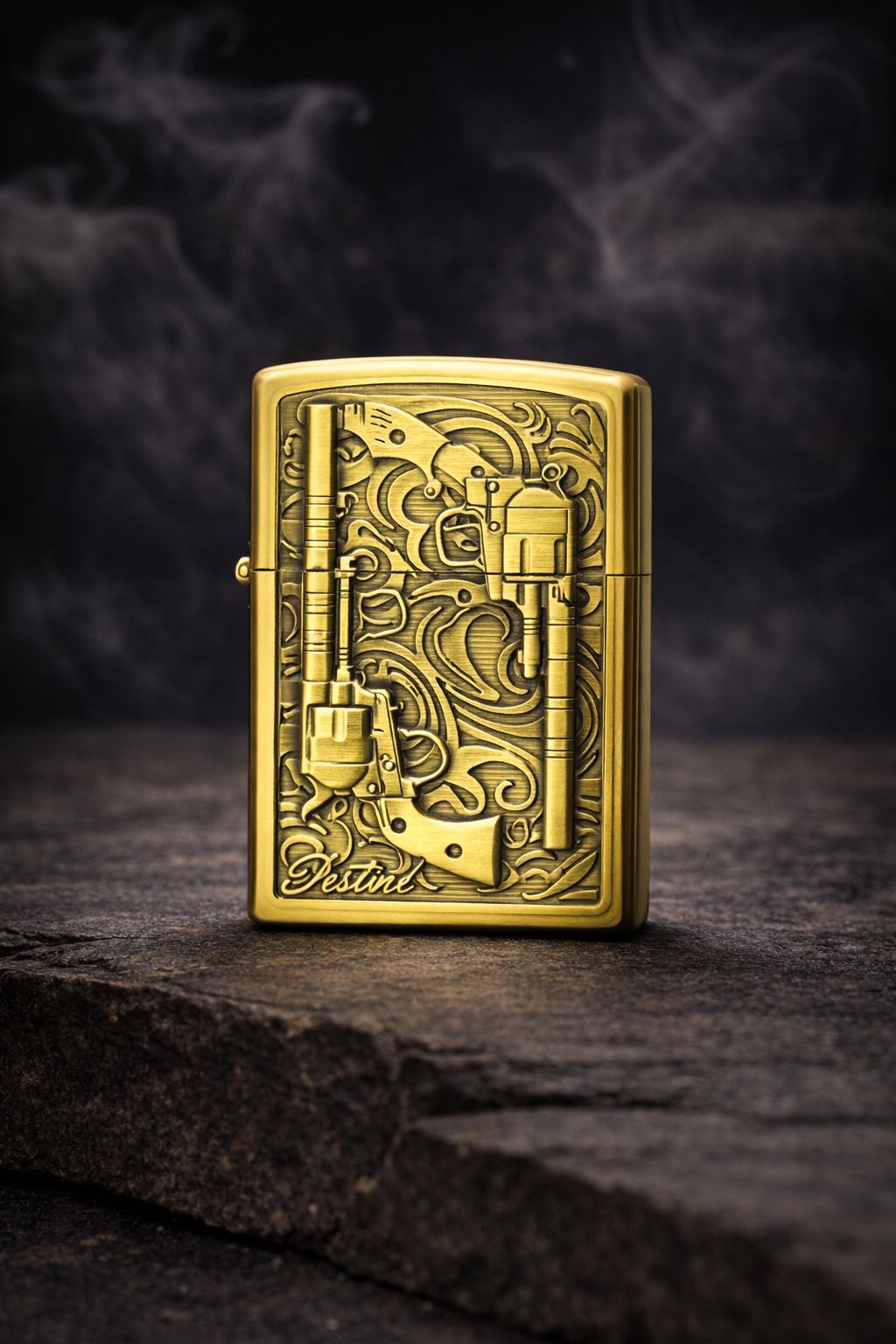 Zippo Windproof Brass Coated Lighter
