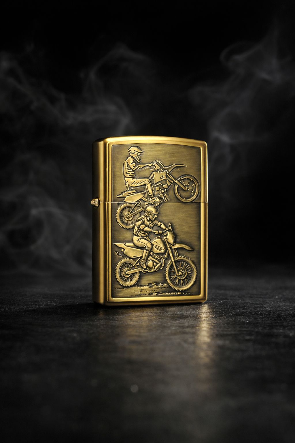 Zippo Windproof Brass Coated Lighter
