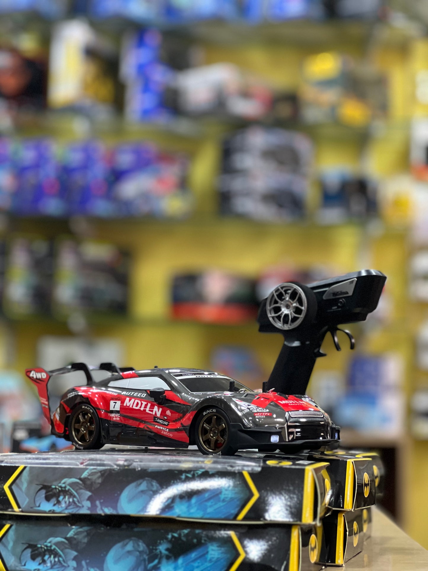 AMG One–Inspired Professional 4WD Drift Rally RC Car | Proportional Control | ESP Gyro | LED Indicators