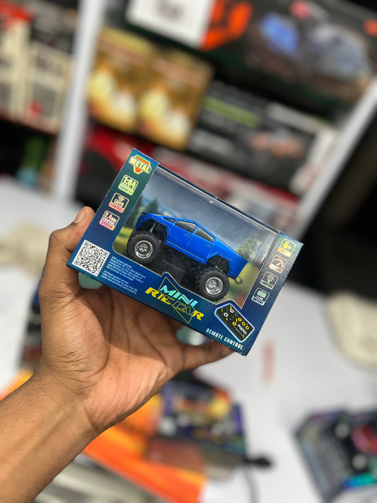 TESLA CYBERTRUCK WITH EXTENDED SUSPENSION FOR OFFROAD Mini Diecast RC Car | Remote & App Control, 3 Speed Modes, Drift Mode