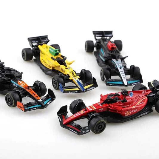 DASHBOARD DRIFTING CAR – 1:65 Scale Mini Formula Cars | PREMIUM Metal Body | Multi-Color CollectioN