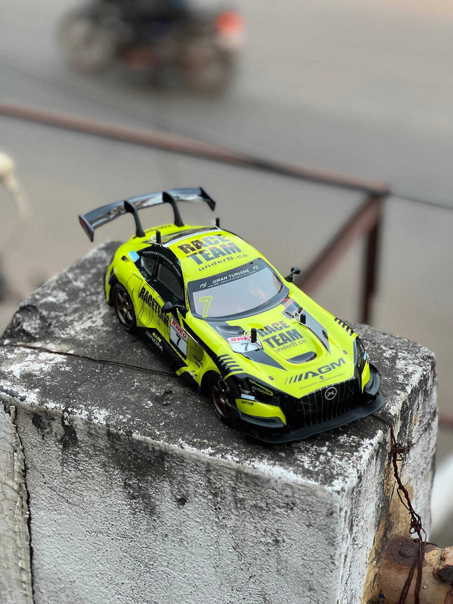 AMG One–Inspired Professional 4WD Drift Rally RC Car | Proportional Control | ESP Gyro | LED Indicators