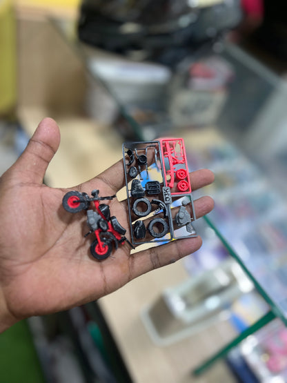 Honda Monkey Z50J Motorcyle Model Kit – DIY Assembly Toy with Detachable Parts steam