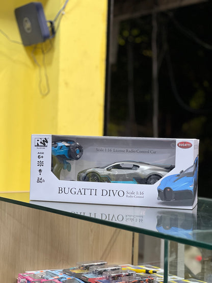 Officially Licensed 1:12 Scale Bugatti Divo RC Car – Supercar Model with Remote Control & Headlights