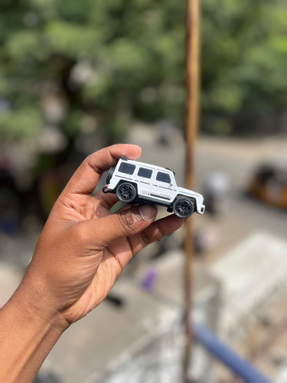 G-Wagon Mini RC Car | 1:64 Scale | 2WD | 3-Speed Control | Auto Play