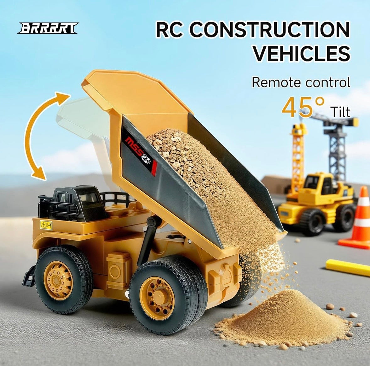 RC MINI DUMP TRUCK 1:64