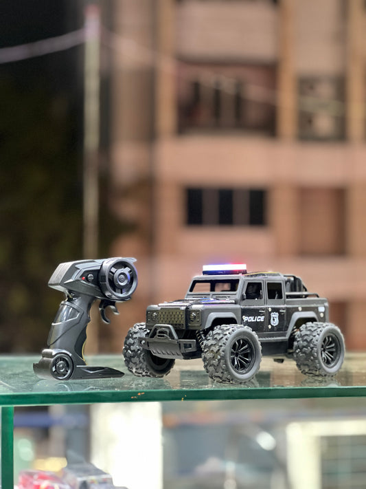 Police RC Truck 1:16 Scale | 2WD | Shock Absorbers | Siren Sound & Lights