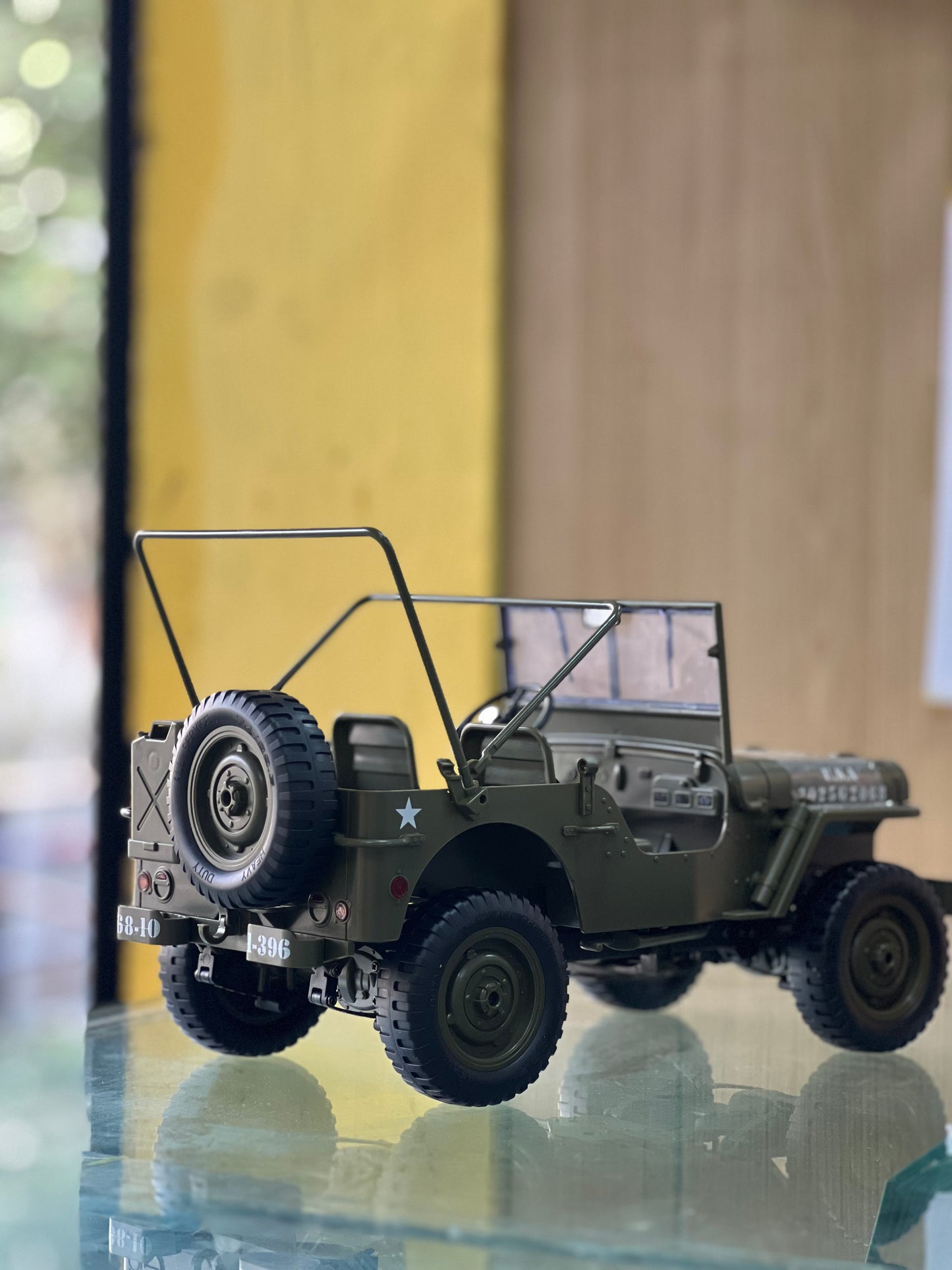 1:10 Scale Willys Jeep 4WD RC – Metal Chassis | Working Winch | Removable Hood | Premium Off-Road Edition