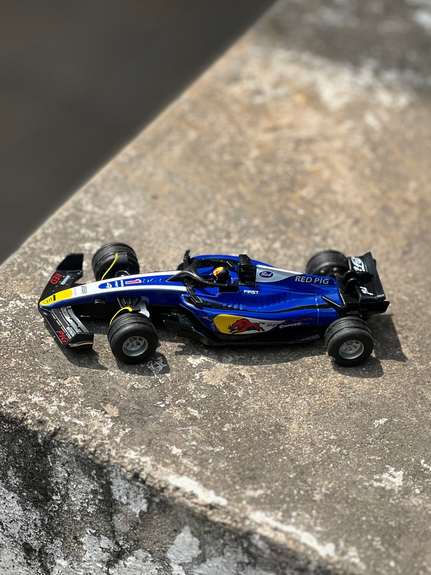 F1 Mini Diecast RC Car | Remote & App Control, 3 Speed Modes, Drift Mode