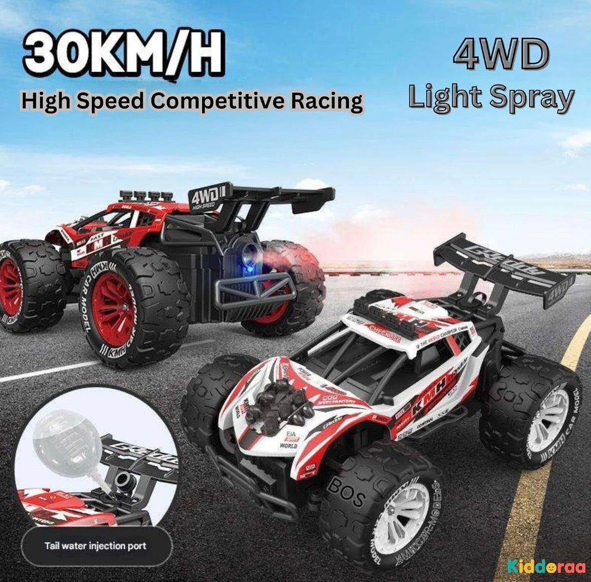 4X4 SCALE  1:18 COMPETITIVE SPEED 40km