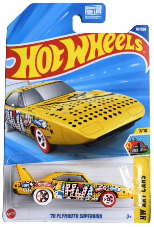 70 PLYMOUTH SUPERBID YELLOW