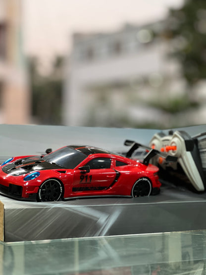 Fire Drift Porsche RC Car 🔥 | 15KM/H Speed Beast