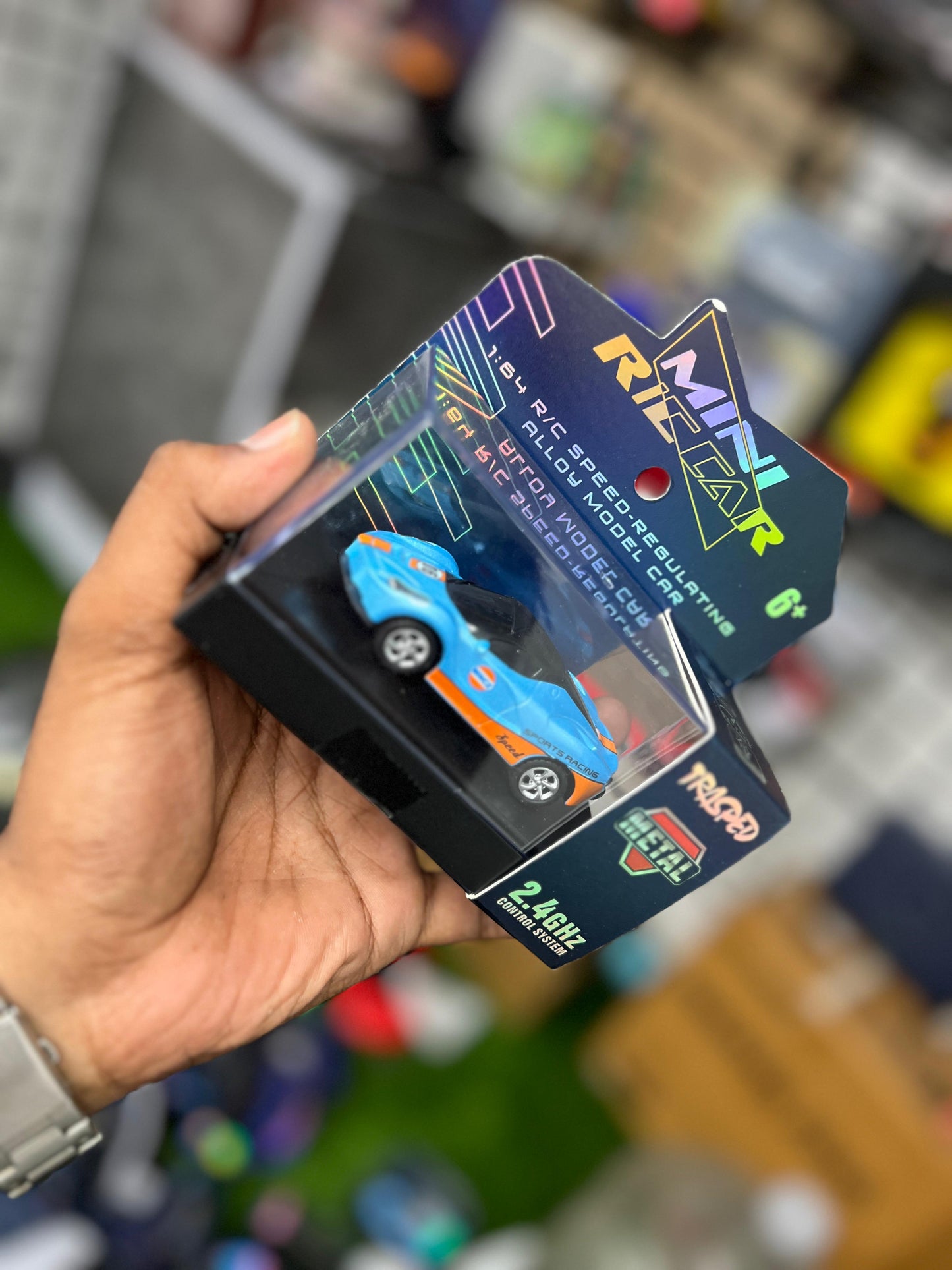 Ferrari SF90 Stradale Mini Diecast RC Car | Remote & App Control, 3 Speed Modes, Drift Mode