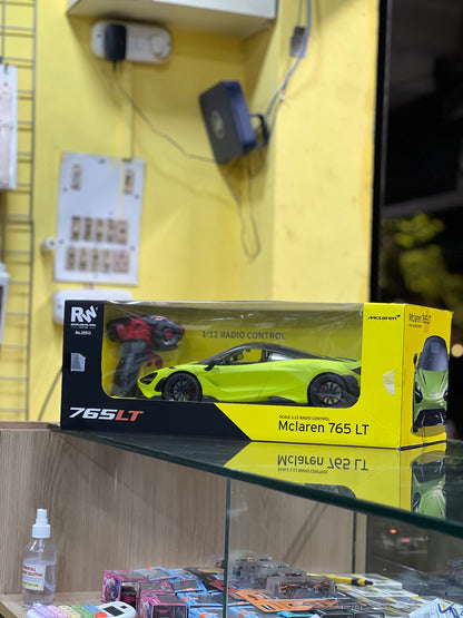 Officially Licensed 1:12 Scale 7.4V RC McLaren-Style Remote Control Car with Headlights – Fast 12 km/h Model Toy for Kids & Collectors
