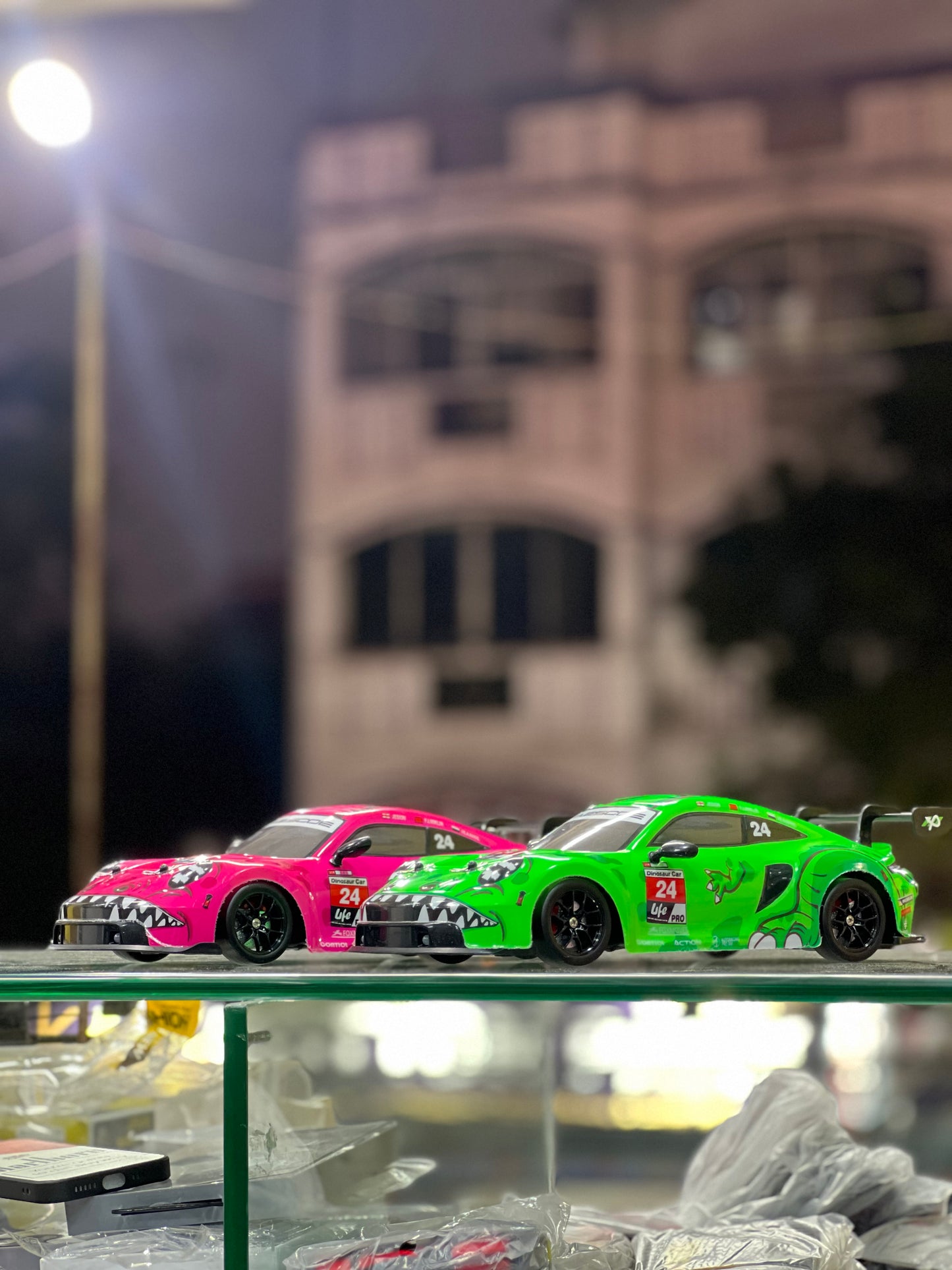 REXY & ROXY RC Car 1:16 Scale | Porsche 911 GT3R Style | 4WD Drift Rally | Proportional Control