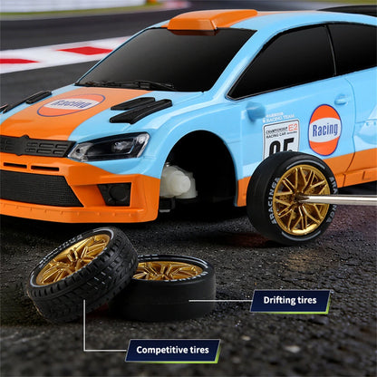RC RALLY SPRAY DRIFT CAR 4WD 1/24 2.4G