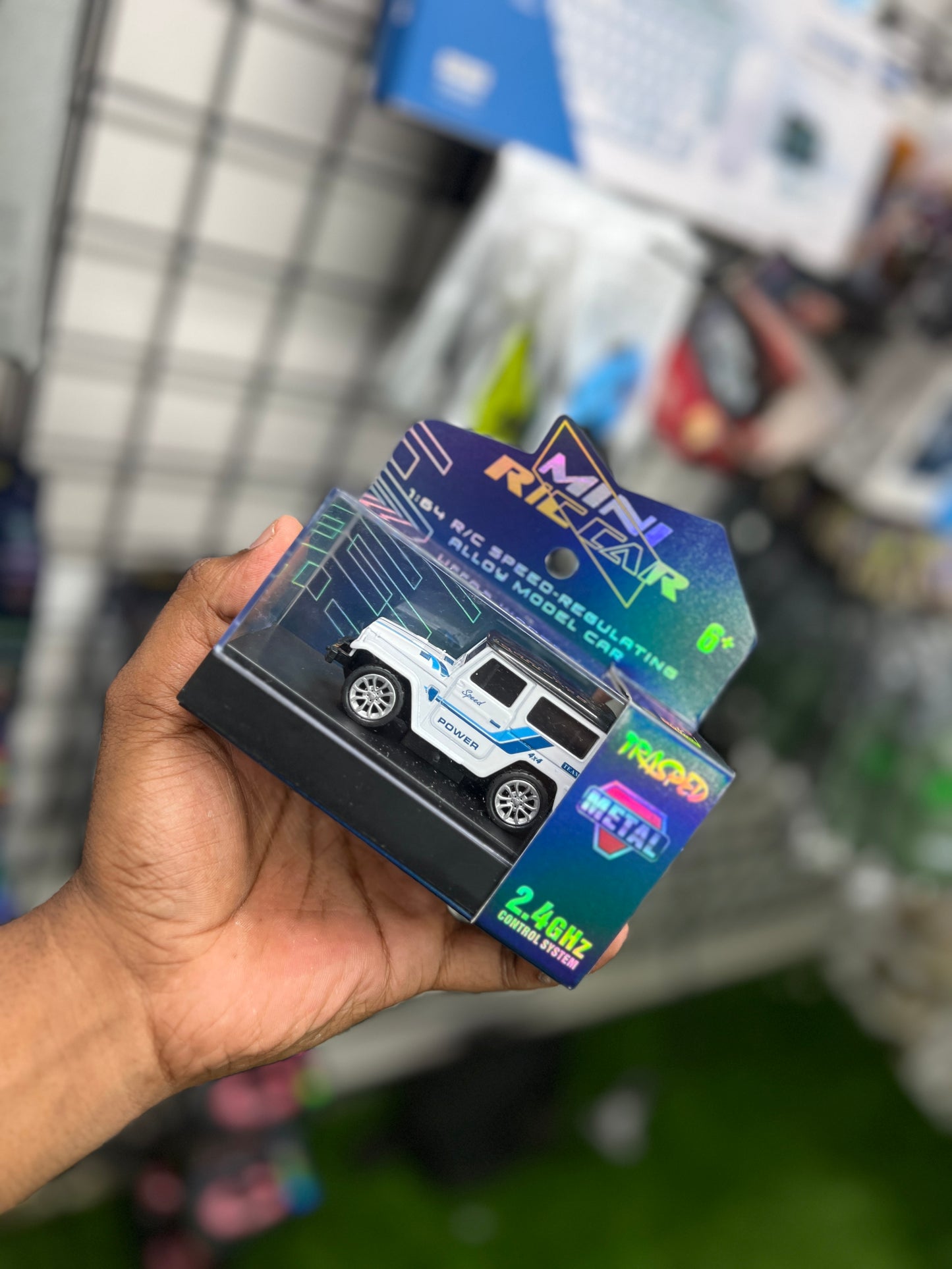 1967 Toyota Land Cruiser Mini Diecast RC Car | Remote & App Control, 3 Speed Mode
