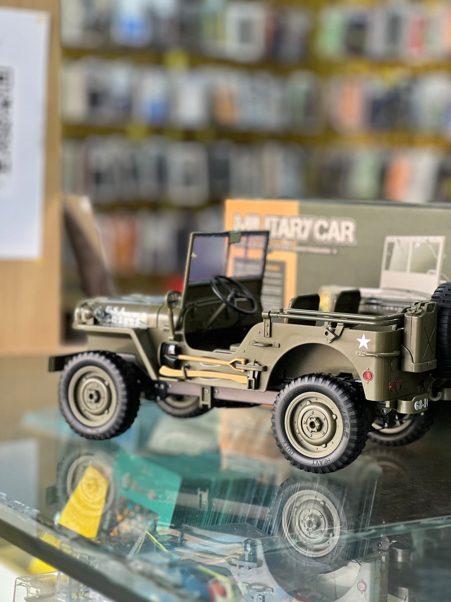1:10 Scale Willys Jeep 4WD RC – Metal Chassis | Working Winch | Removable Hood | Premium Off-Road Edition