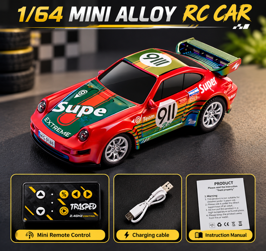 MINI RC PORSCHE 1:64 SCALE