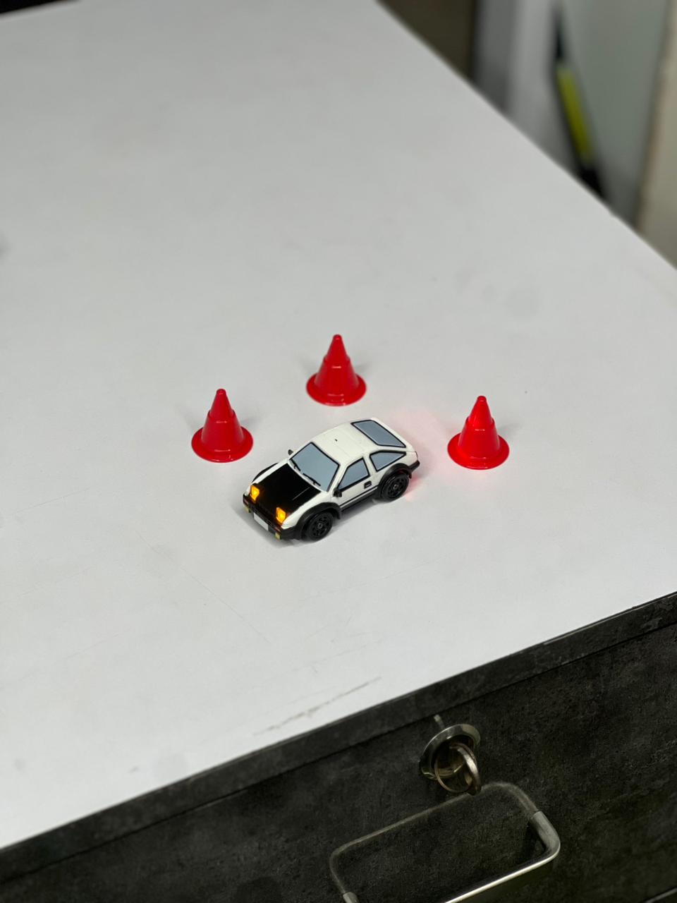 TOYOTA AE86 1:64 Mini RC Drift Car | 4WD, Proportional Control, LED Lights