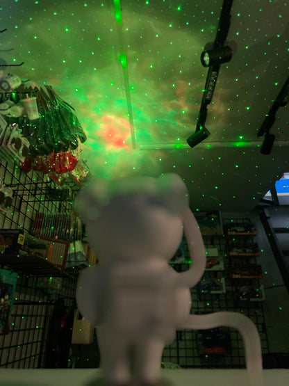 Astronaut Galaxy Projector Lamp with Remote | Nebula Night Light for Bedroom & Home Decor