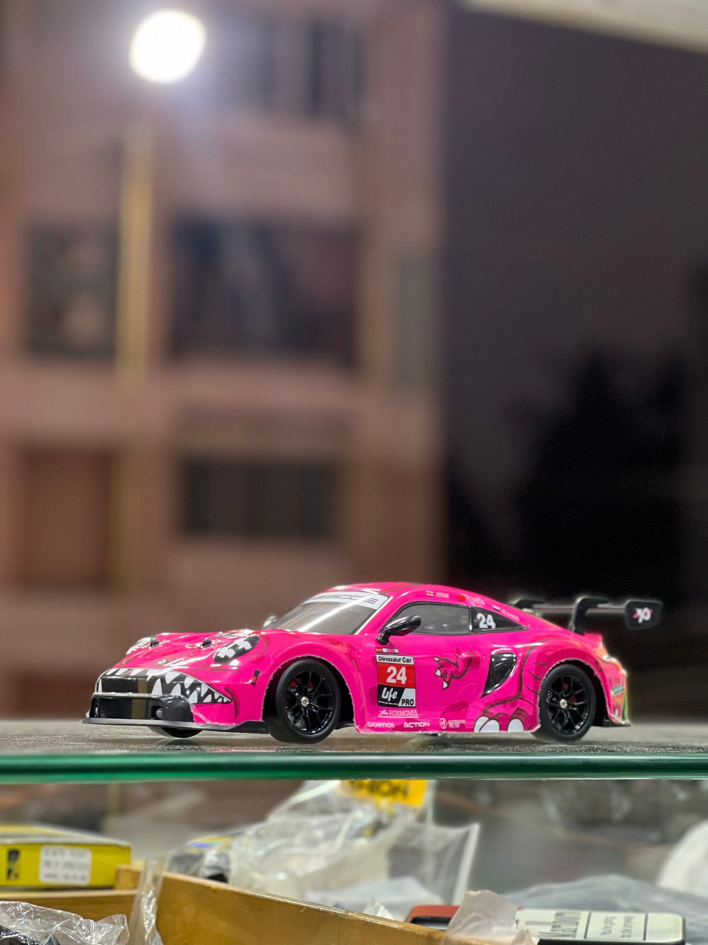 REXY & ROXY RC Car 1:16 Scale | Porsche 911 GT3R Style | 4WD Drift Rally | Proportional Control