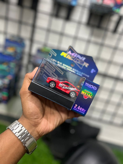 BMW M4 GT3 Mini Diecast RC Car | Remote & App Control, 3 Speed Modes, Drift Mode