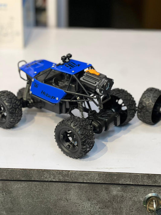 1:18 Scale Rock Crawler Monster Truck | 2WD Metal Body Off-Road Toy Buggy