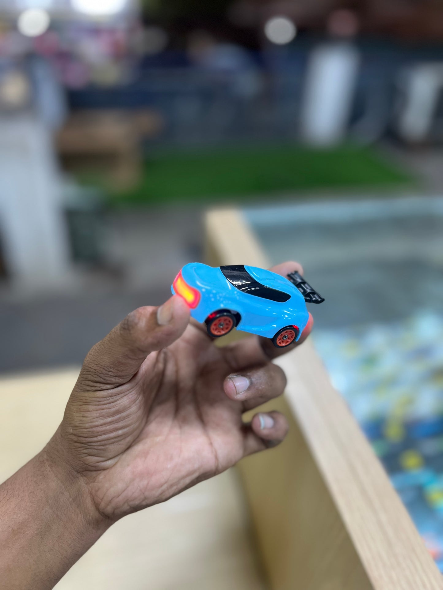 Mini RC Drift Car Set – Remote Control Car with Cones, Extra Tires & USB Charging