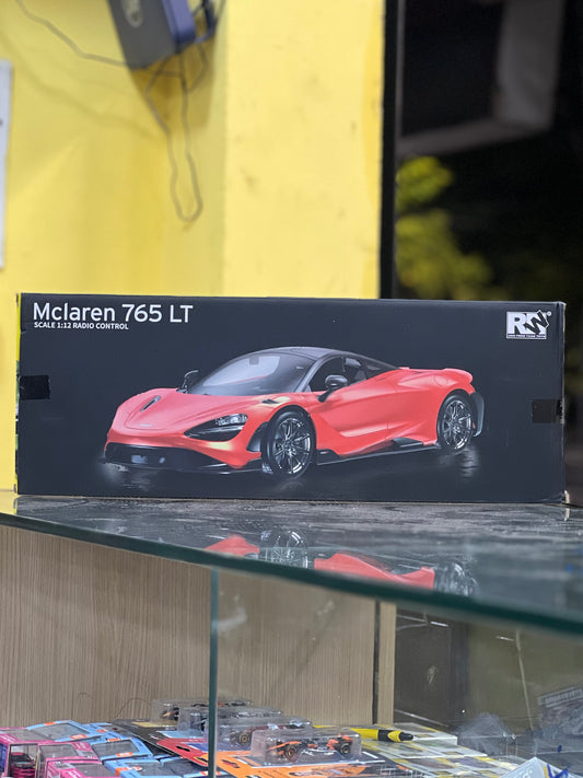 Officially Licensed 1:12 Scale 7.4V RC McLaren-Style Remote Control Car with Headlights – Fast 12 km/h Model Toy for Kids & Collectors