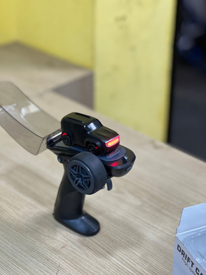 Mini RC Drift Car Set – Remote Control Car with Cones, Extra Tires & USB Charging