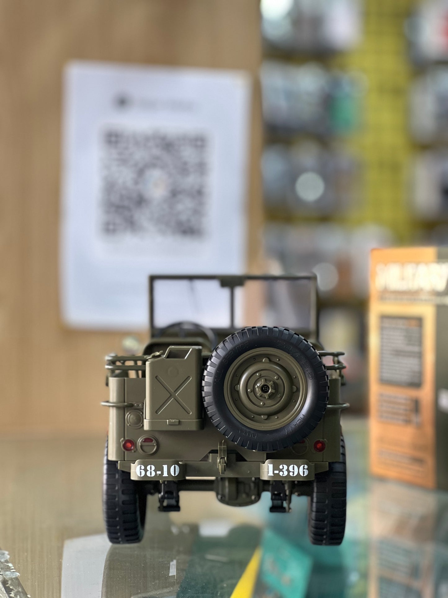 1:10 Scale Willys Jeep 4WD RC – Metal Chassis | Working Winch | Removable Hood | Premium Off-Road Edition