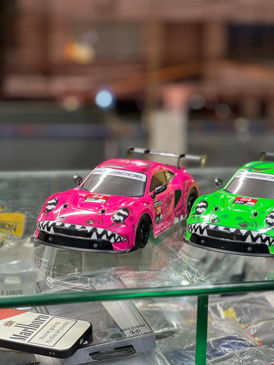 REXY & ROXY RC Car 1:16 Scale | Porsche 911 GT3R Style | 4WD Drift Rally | Proportional Control