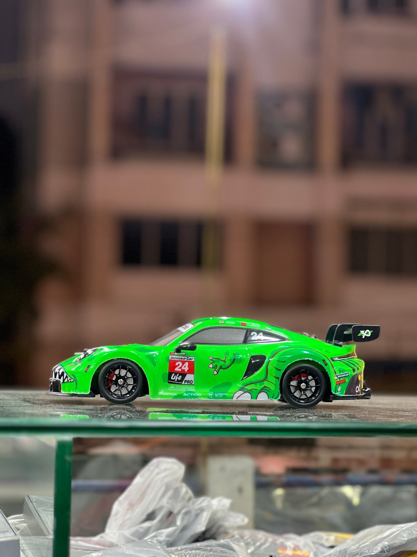 REXY & ROXY RC Car 1:16 Scale | Porsche 911 GT3R Style | 4WD Drift Rally | Proportional Control