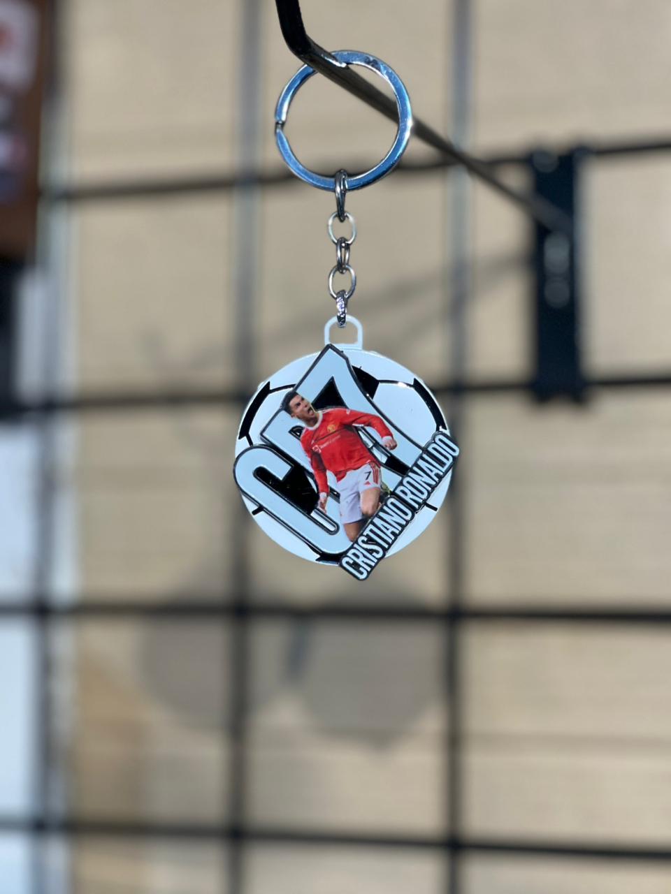 Superhero Fidget Spinner Keychain – Metal Chibi Design with Smooth Spin