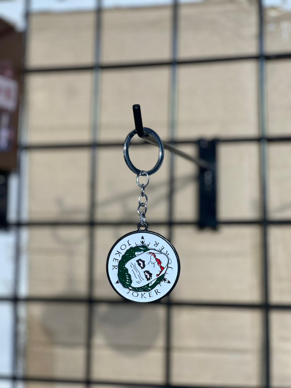 Superhero Fidget Spinner Keychain – Metal Chibi Design with Smooth Spin