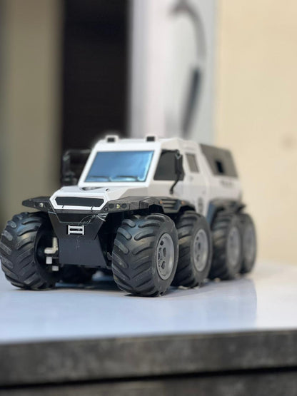 4×4 Police Stunt Remote Control Car with 40MHz Controller & Off-Road Wheels – 28cm Large Size