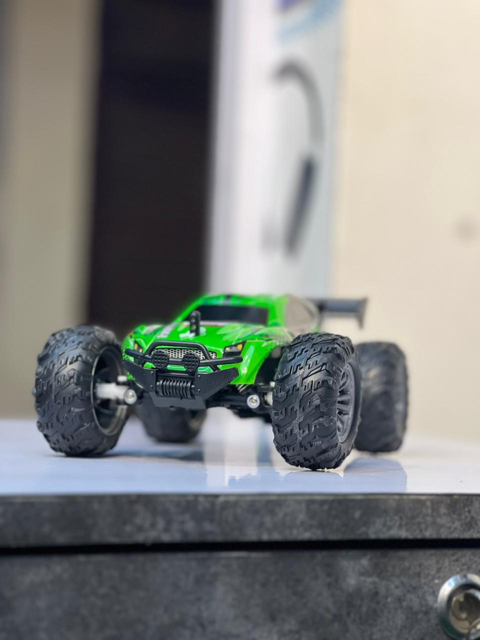 Lumo Rock Conquer Off-Road Monster Truck | Push-and-Go Toy Truck with Big Wheels & Suspension | 4+ Years