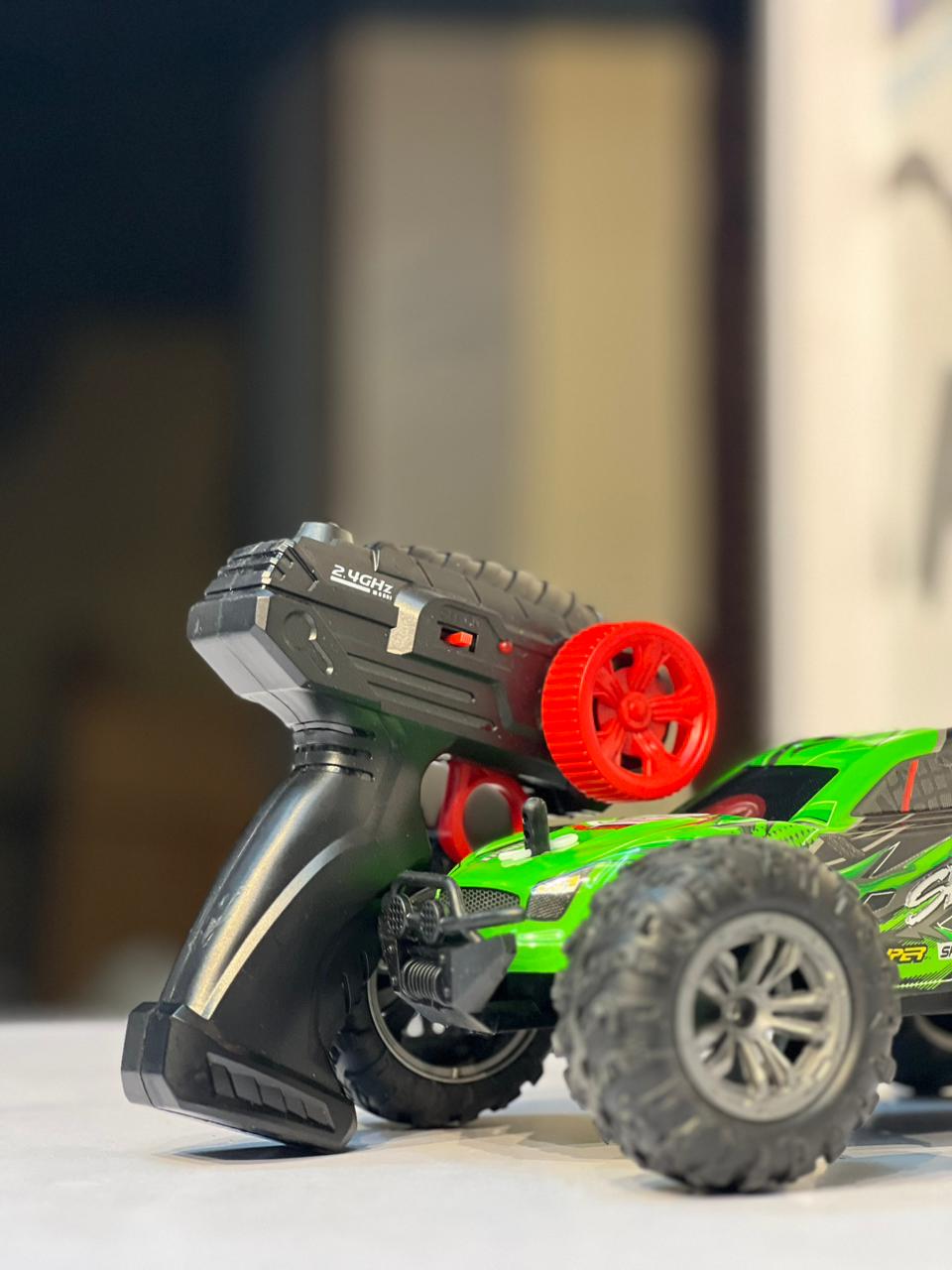 Lumo Rock Conquer Off-Road Monster Truck | Push-and-Go Toy Truck with Big Wheels & Suspension | 4+ Years