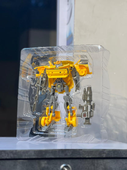 9-Inch Bumblebee Transforming Robot Toy | Car-to-Robot Conversion, Durable & Kid-Safe
