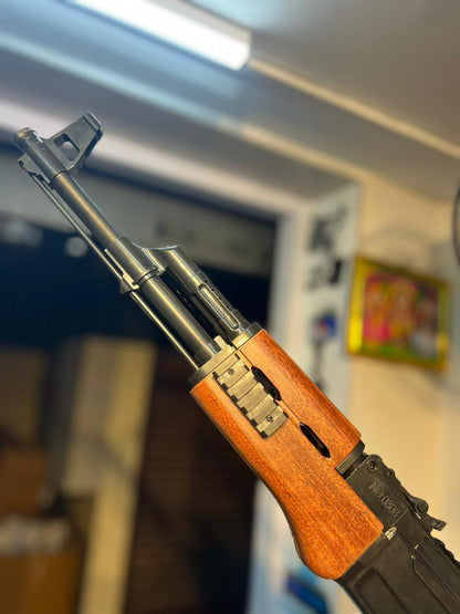 AK47 Realistic Soft Bullet Toy Gun with Scope, Muzzle, Stock & Magazine