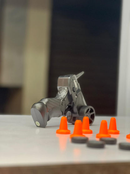 Racing Rally 1:24 Drift Car | 4WD, 15+ km/h, LED Lighting, Drift & Rally Tires + 6 Cones