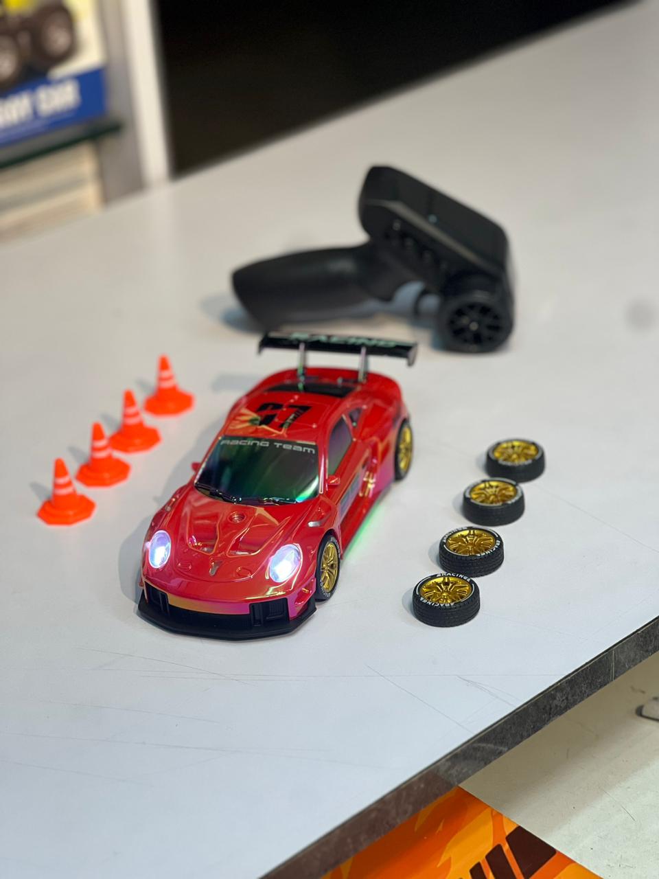 4WD Drift RC Car – Budget-Friendly Premium Drifter with LED Lights & Sharp Steering Control