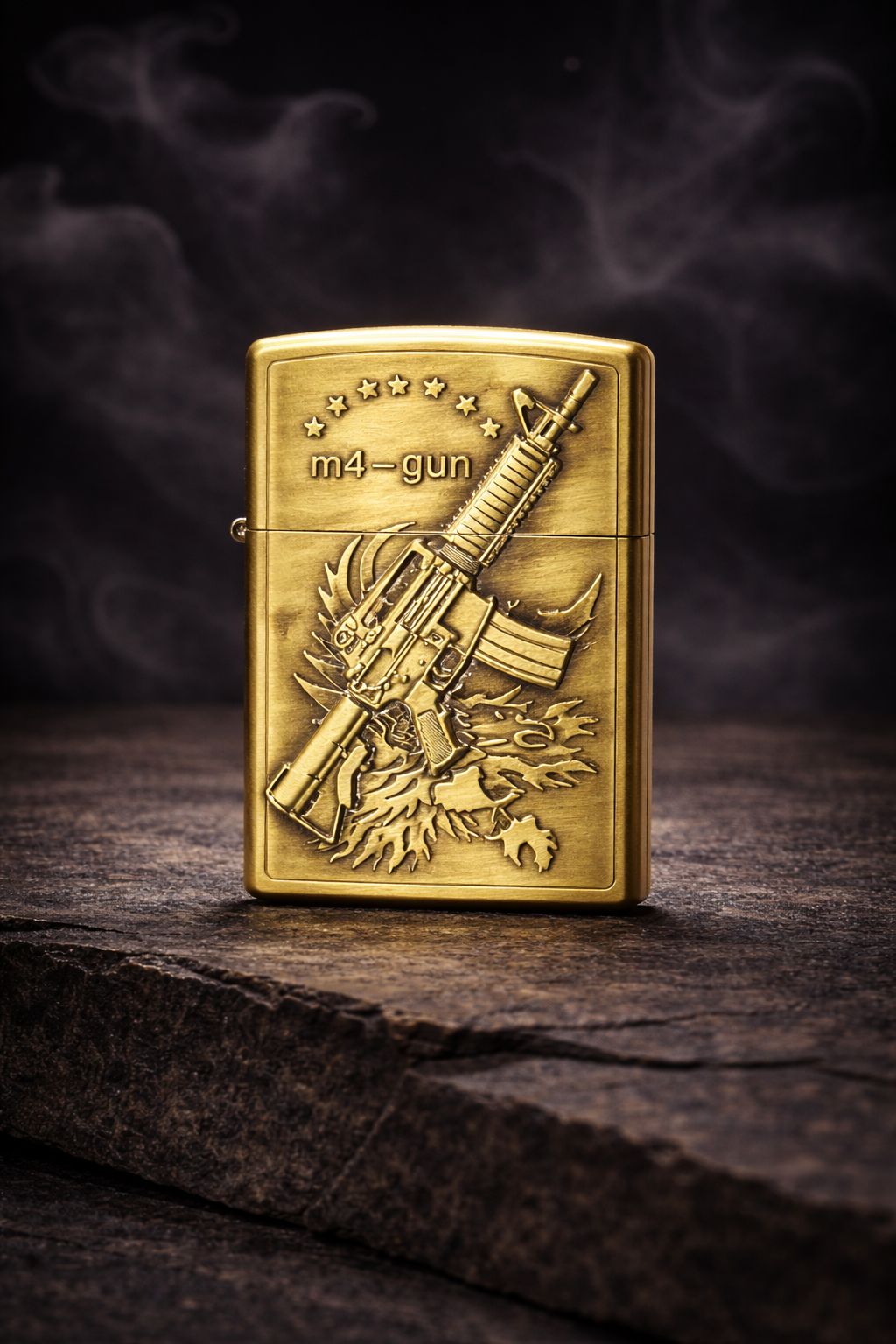 Zippo Windproof Brass Coated Lighter