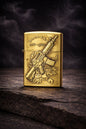 Zippo Windproof Brass Coated Lighter