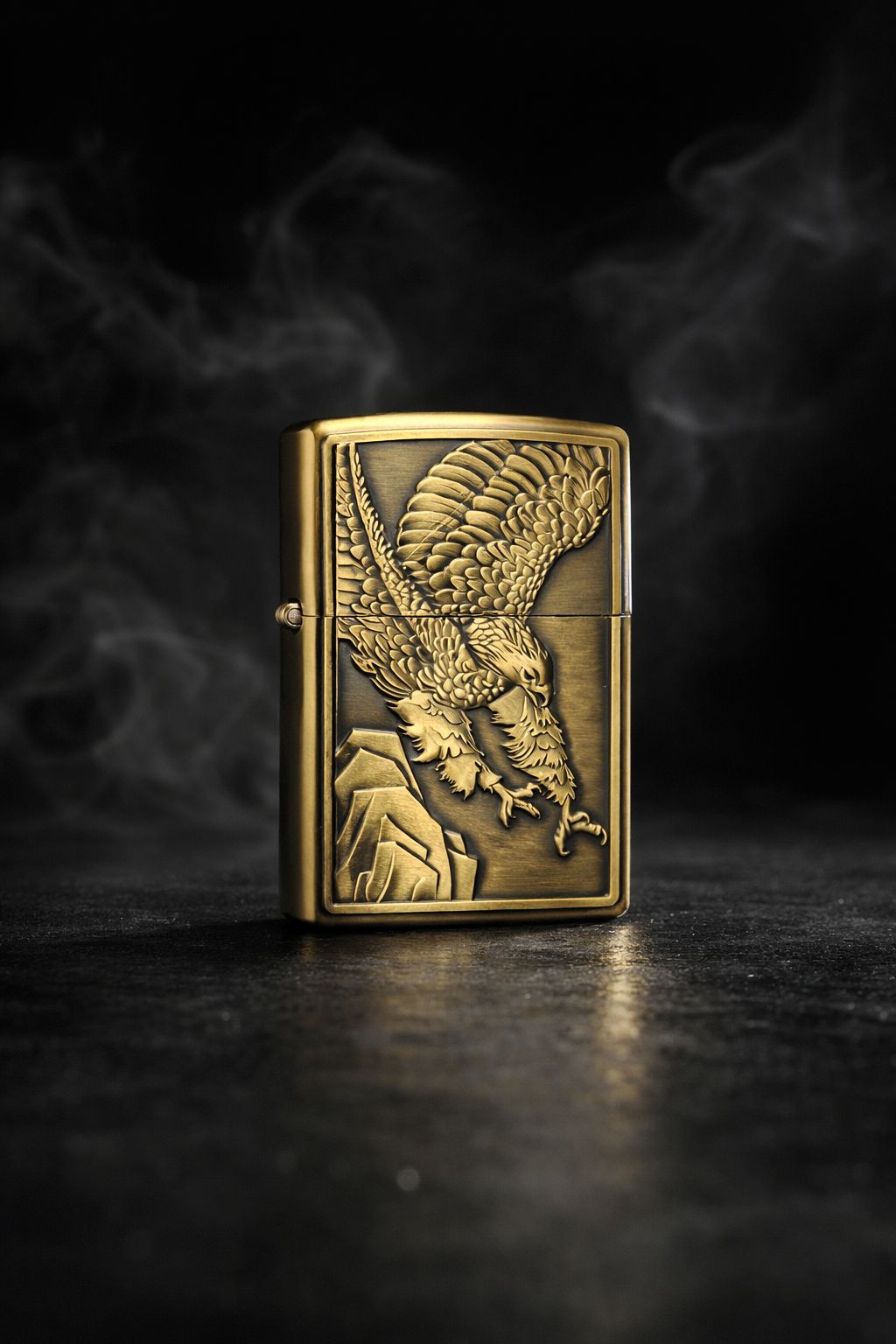 Zippo Windproof Brass Coated Lighter